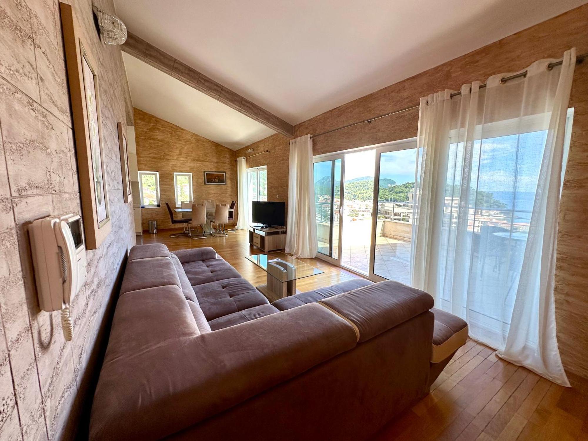 Best View Apartment Petrovac Exterior foto